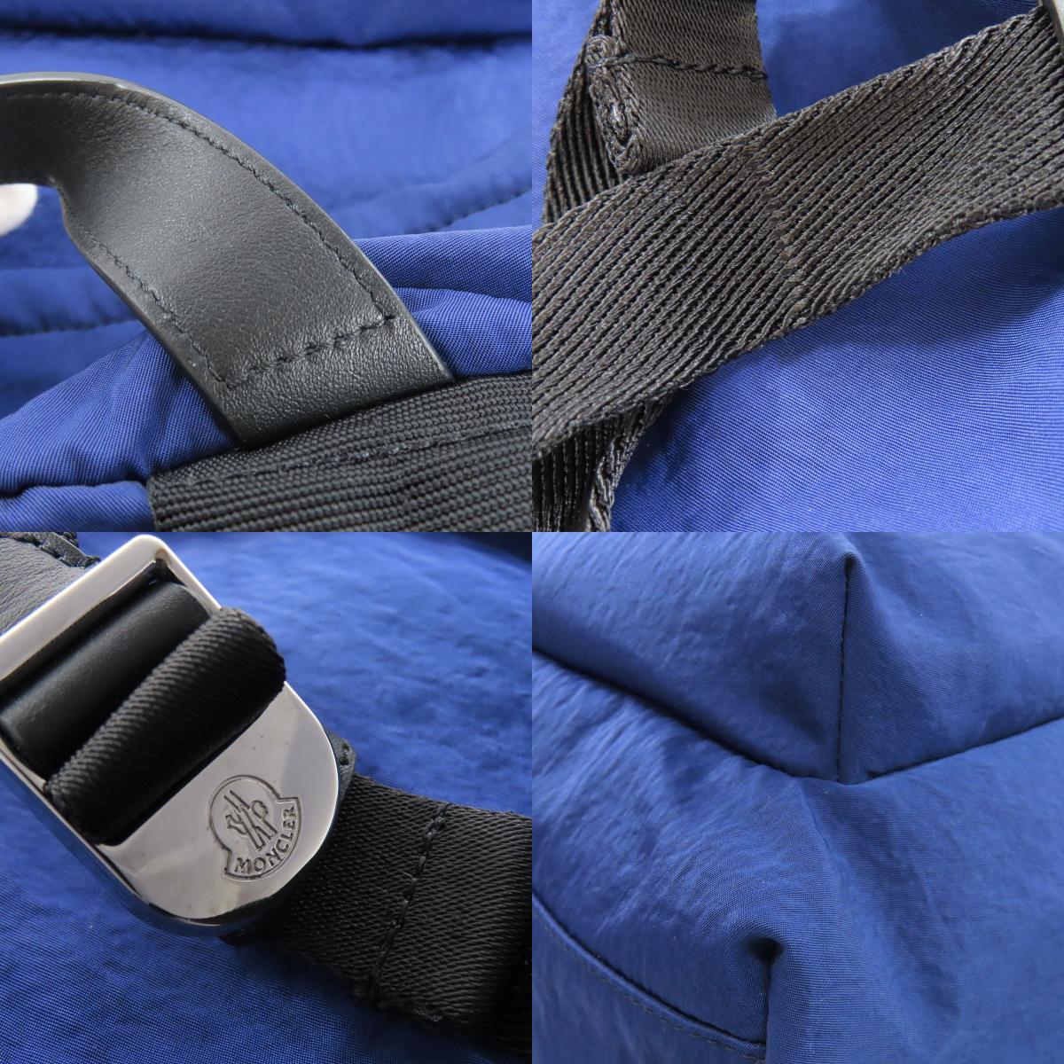 MONCLER logo Backpack Â· Daypack Nylon Ladies [Used]
