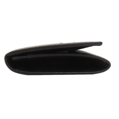 PRADA M504A Business Card Holder LogoHardware Card Case Safiano Ladies [Used]