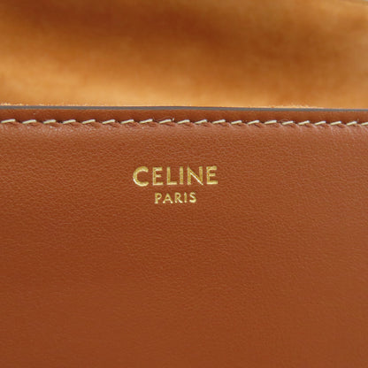 CELINE Saze Teen Soft Shoulder Bag Calf Ladies [Used]
