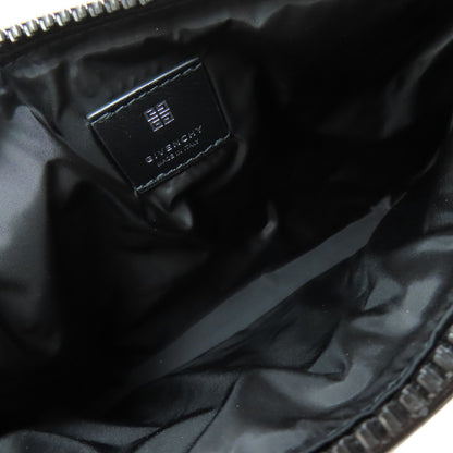 GIVENCHY logo Shoulder Bag Leather NylonLadies [Used]