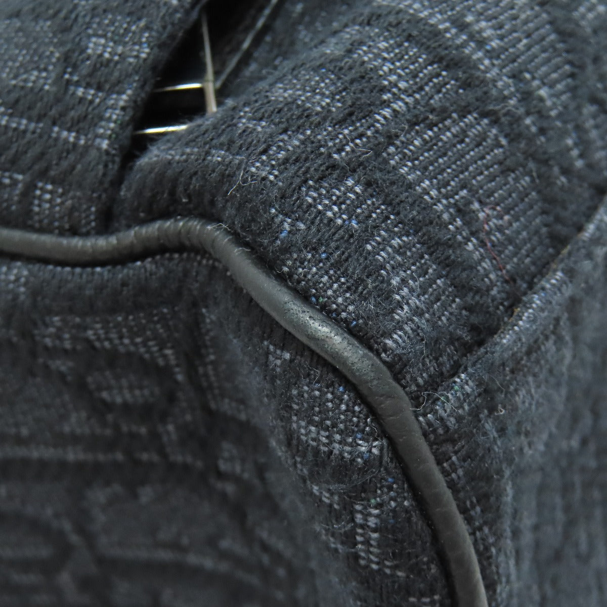 CHRISTIAN DIOR Trotter pattern 2WAY Business bag Canvas mens [Used]