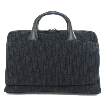 CHRISTIAN DIOR Trotter pattern 2WAY Business bag Canvas mens [Used]