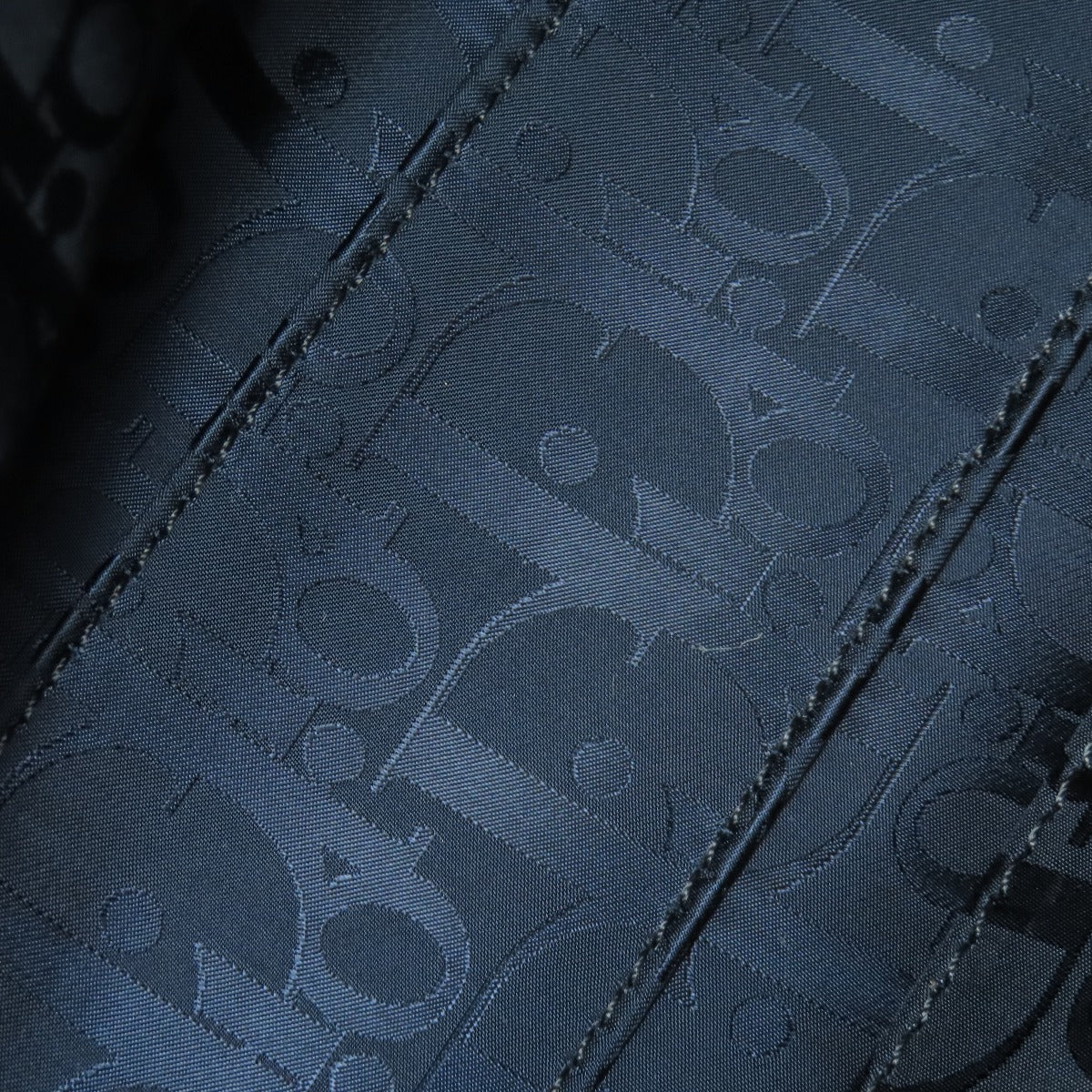 CHRISTIAN DIOR Trotter pattern 2WAY Business bag Canvas mens [Used]