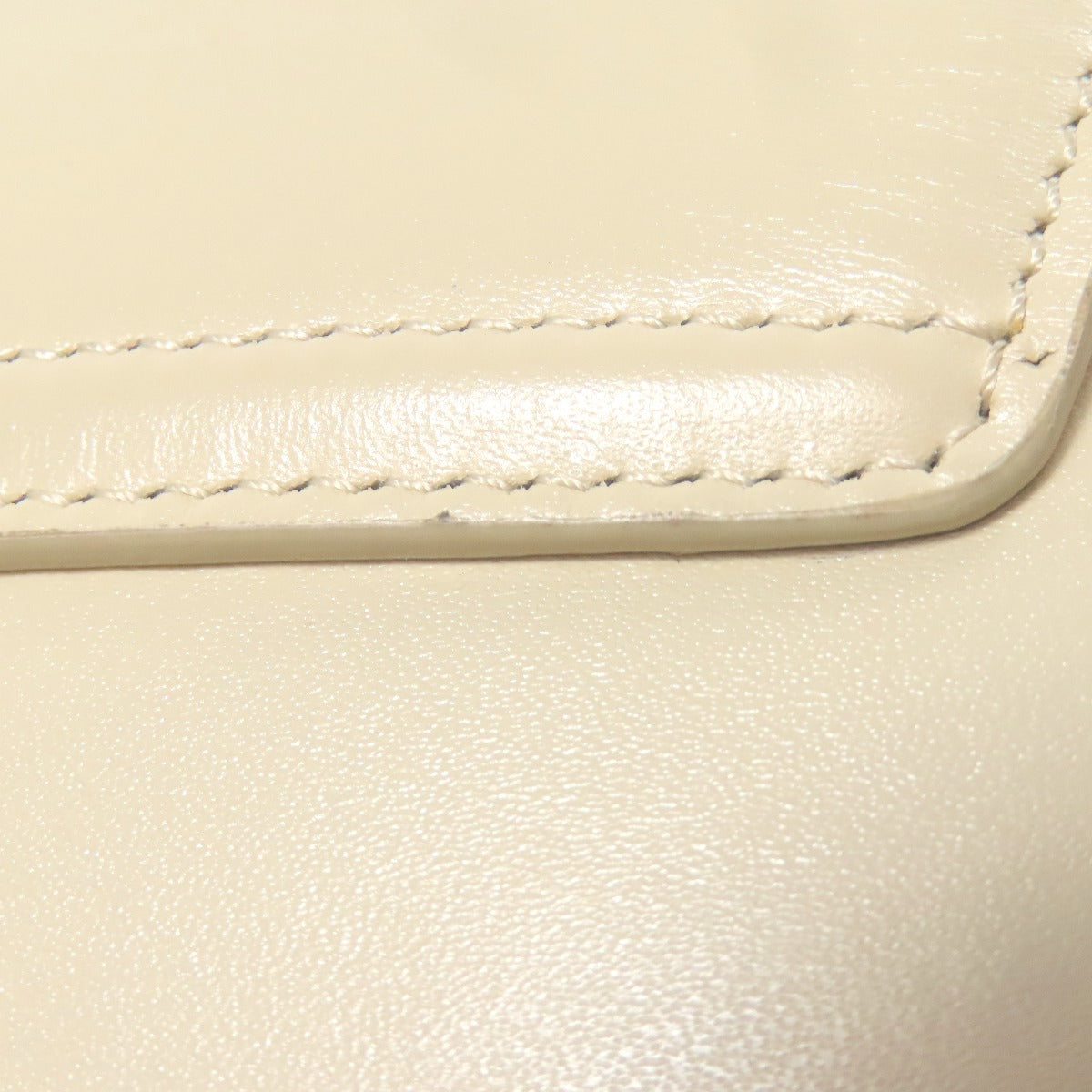CELINE logo Handbag Leather Ladies [Used]