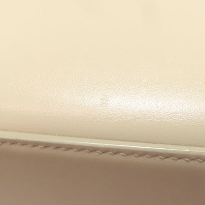 CELINE logo Handbag Leather Ladies [Used]