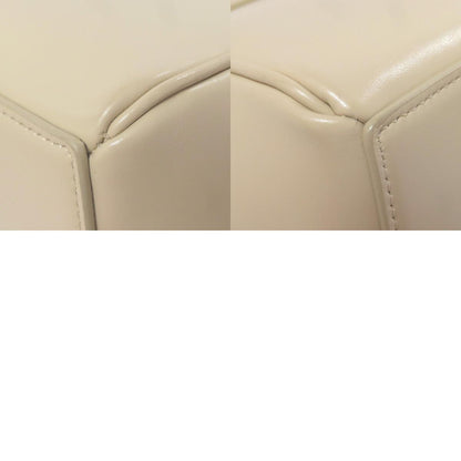 CELINE logo Handbag Leather Ladies [Used]