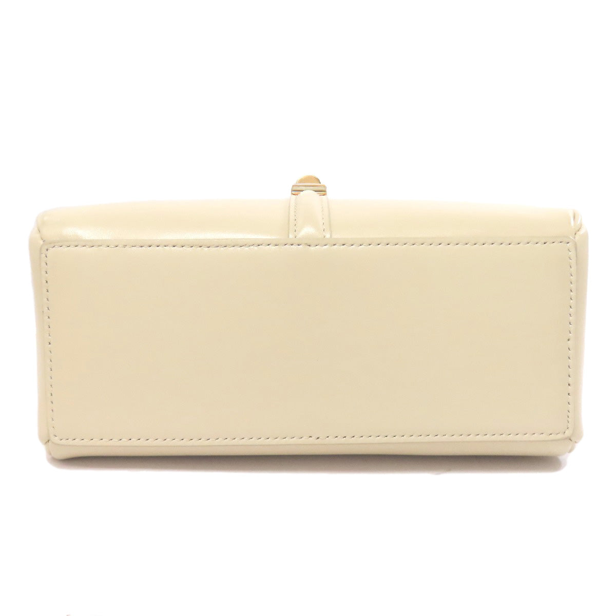 CELINE logo Handbag Leather Ladies [Used]