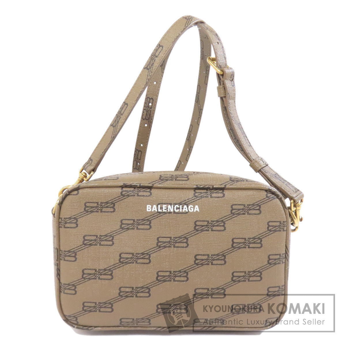 BALENCIAGA 702701 logo Shoulder Bag PVC Ladies [Used]