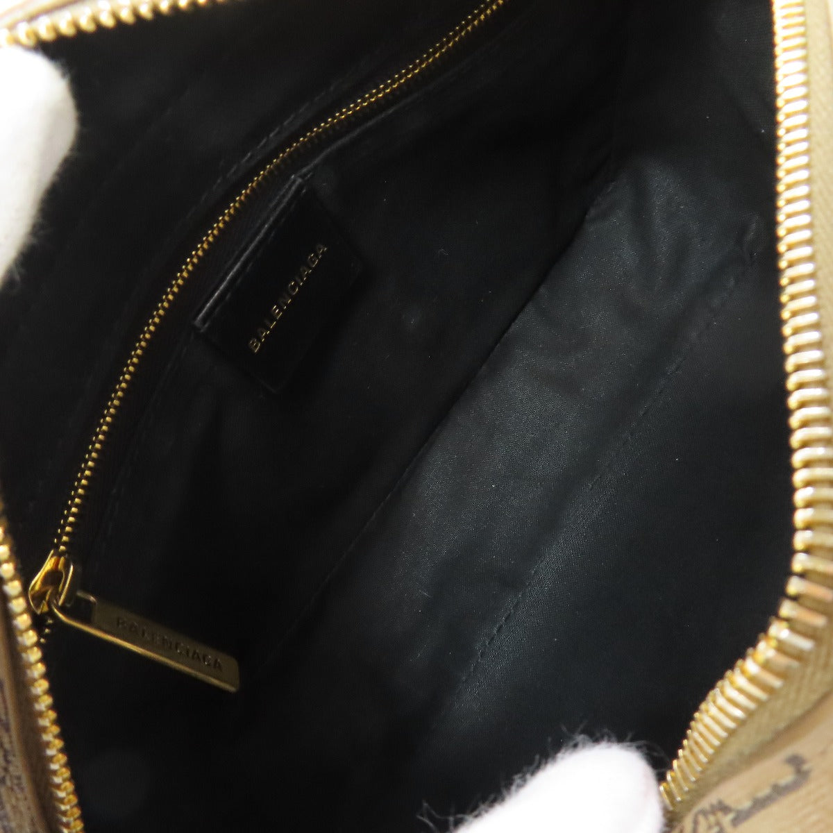 BALENCIAGA 702701 logo Shoulder Bag PVC Ladies [Used]