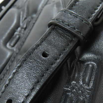 BALENCIAGA 702701 BBMonogram Shoulder Bag Leather Ladies [Used]