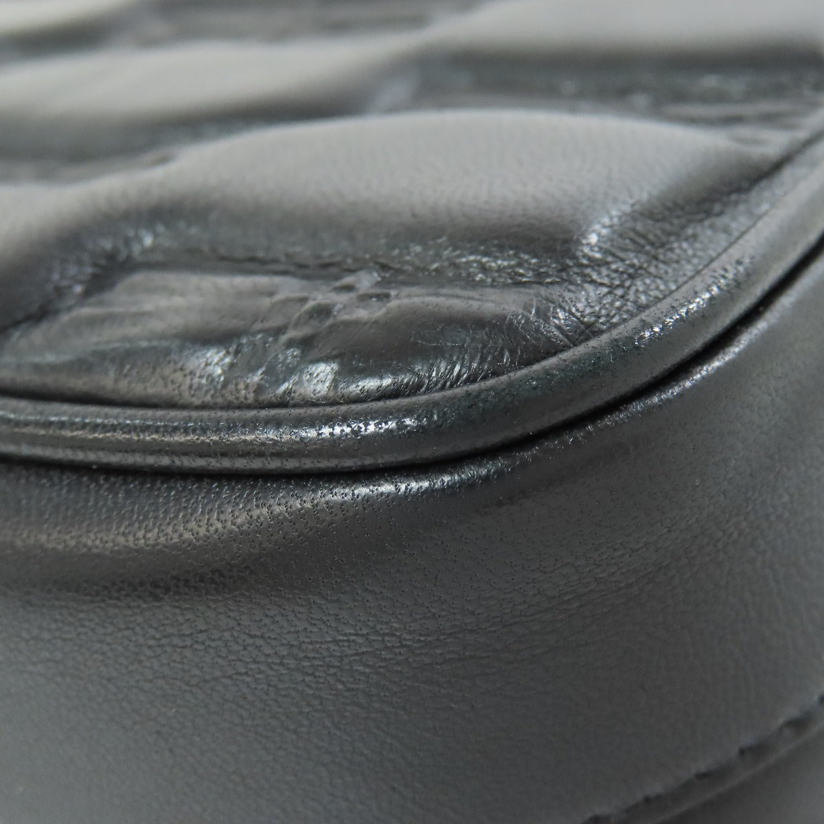 BALENCIAGA 702701 BBMonogram Shoulder Bag Leather Ladies [Used]