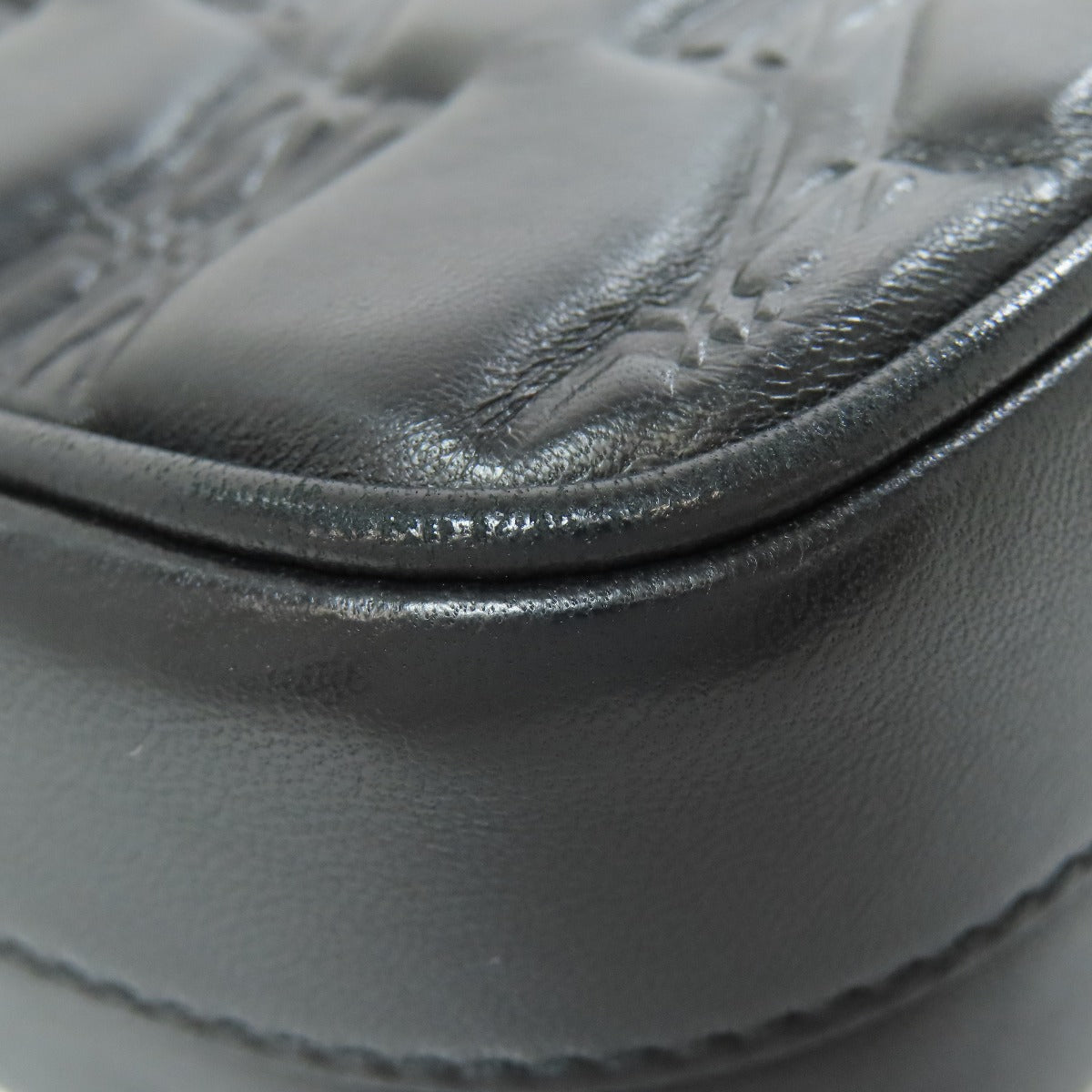 BALENCIAGA 702701 BBMonogram Shoulder Bag Leather Ladies [Used]