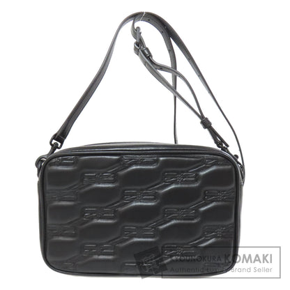 BALENCIAGA 702701 BBMonogram Shoulder Bag Leather Ladies [Used]