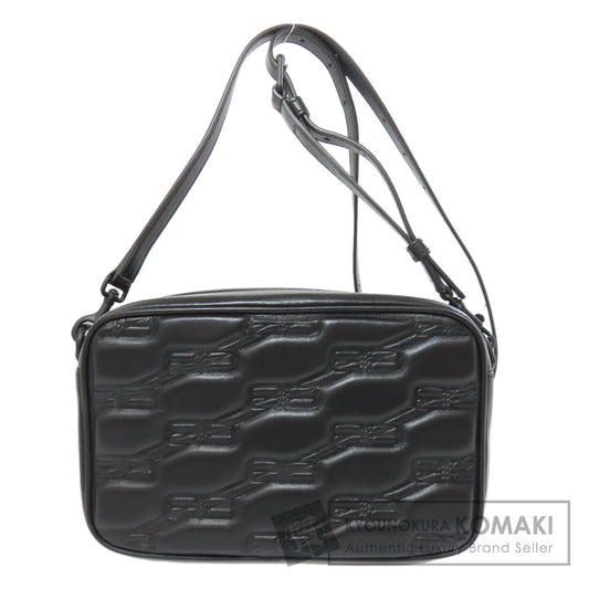 BALENCIAGA 702701 BBMonogram Shoulder Bag Leather Ladies [Used]
