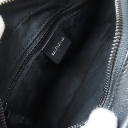 BALENCIAGA 702701 BBMonogram Shoulder Bag Leather Ladies [Used]