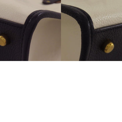 COACH C0777 Field Color Block 2WAY Handbag Leather Ladies [Used]