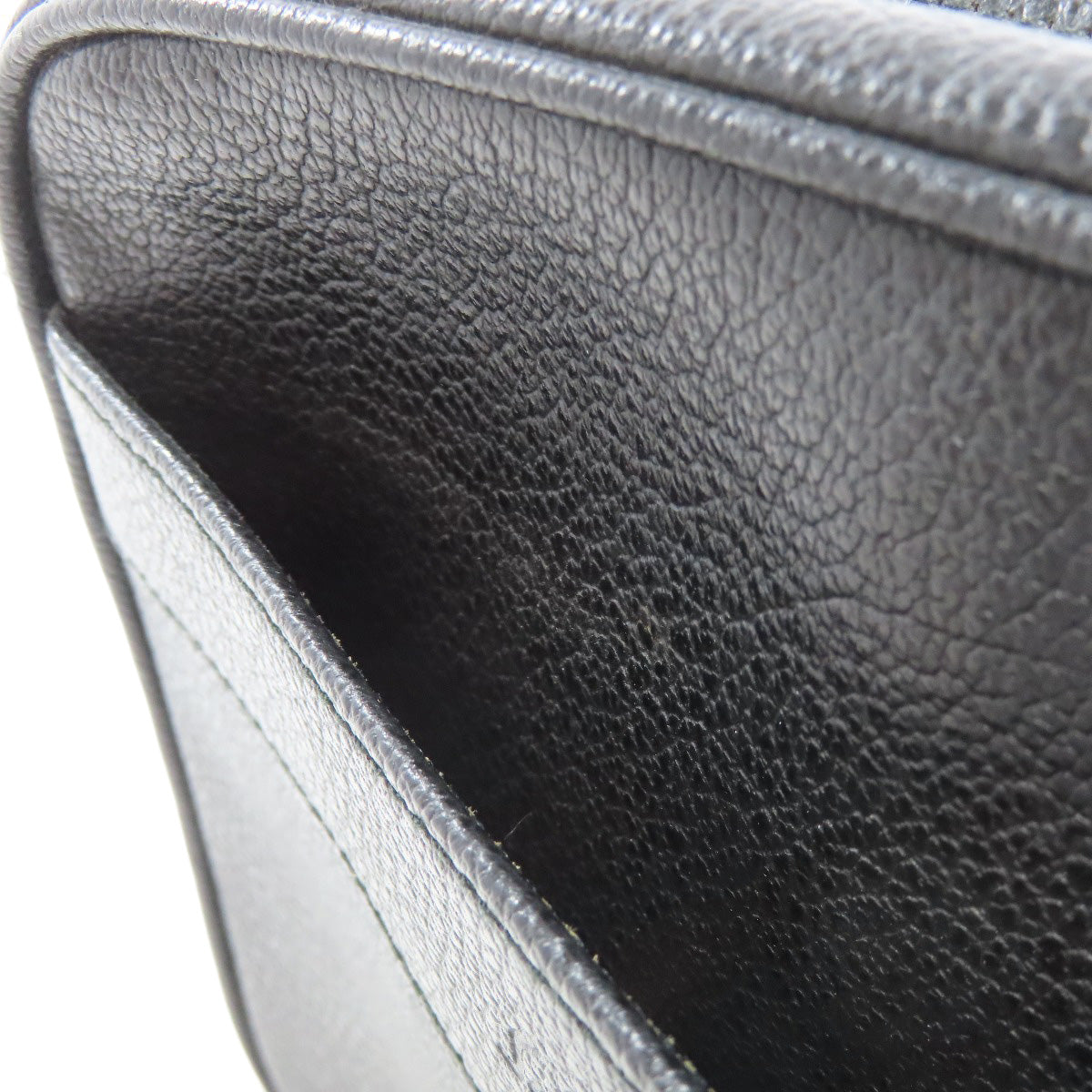 Salvatore Ferragamo logo business bag Leather Ladies [Used]