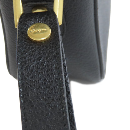 Salvatore Ferragamo logo business bag Leather Ladies [Used]