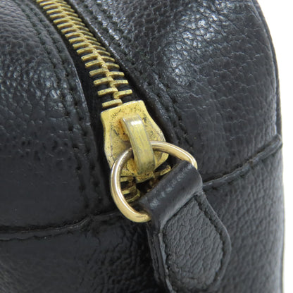 Salvatore Ferragamo logo business bag Leather Ladies [Used]