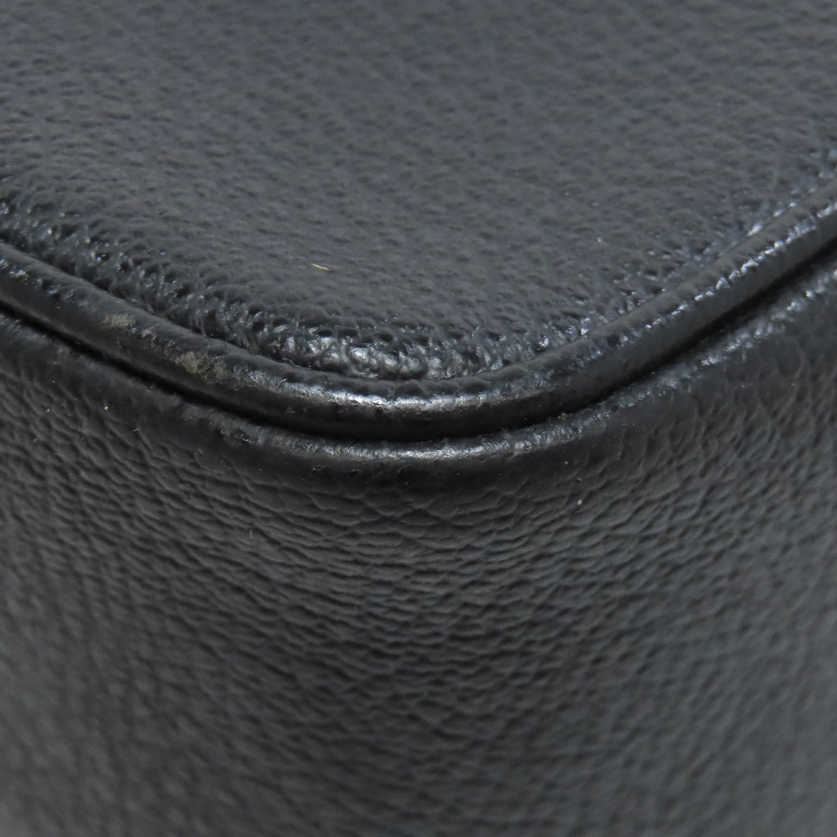 Salvatore Ferragamo logo business bag Leather Ladies [Used]