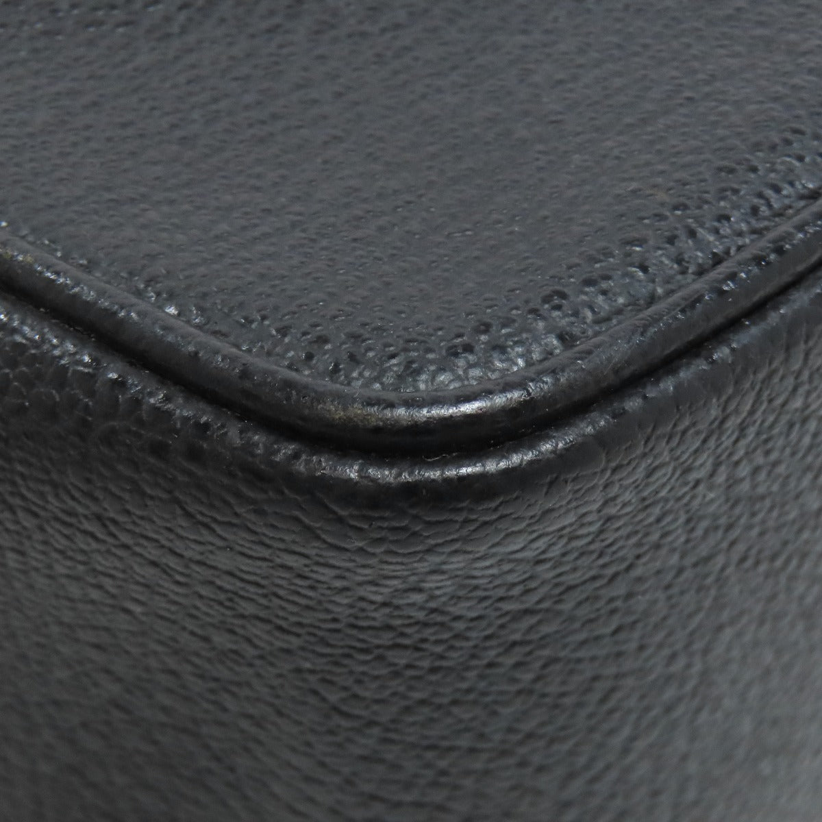 Salvatore Ferragamo logo business bag Leather Ladies [Used]