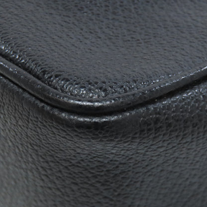 Salvatore Ferragamo logo business bag Leather Ladies [Used]