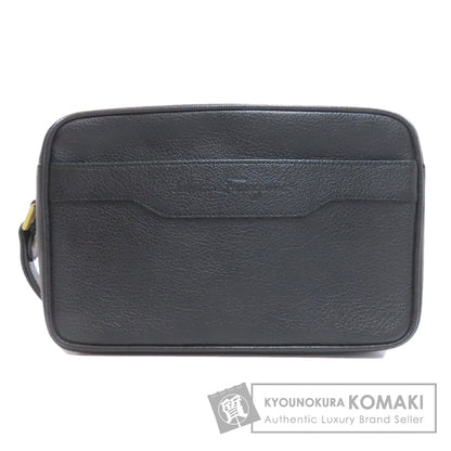 Salvatore Ferragamo logo business bag Leather Ladies [Used]