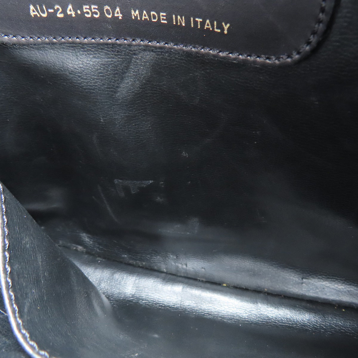 Salvatore Ferragamo logo business bag Leather Ladies [Used]