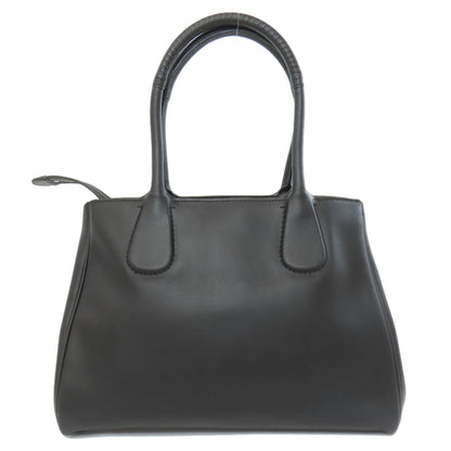 Salvatore Ferragamo   logo Tote Bag  Leather Ladies [Used]