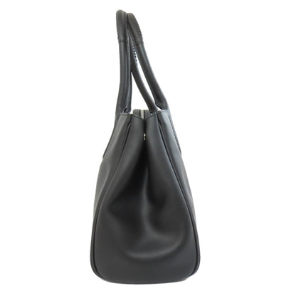 Salvatore Ferragamo   logo Tote Bag  Leather Ladies [Used]