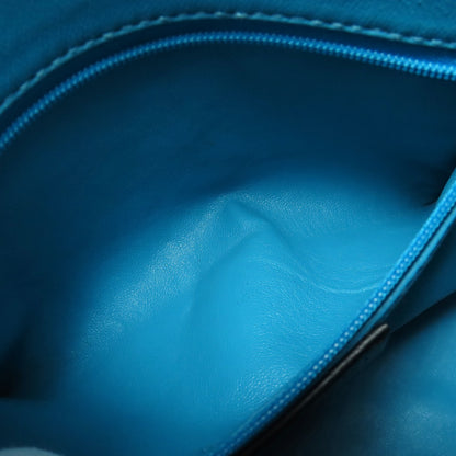 BVLGARI logo Handbag Leather Ladies [Used]