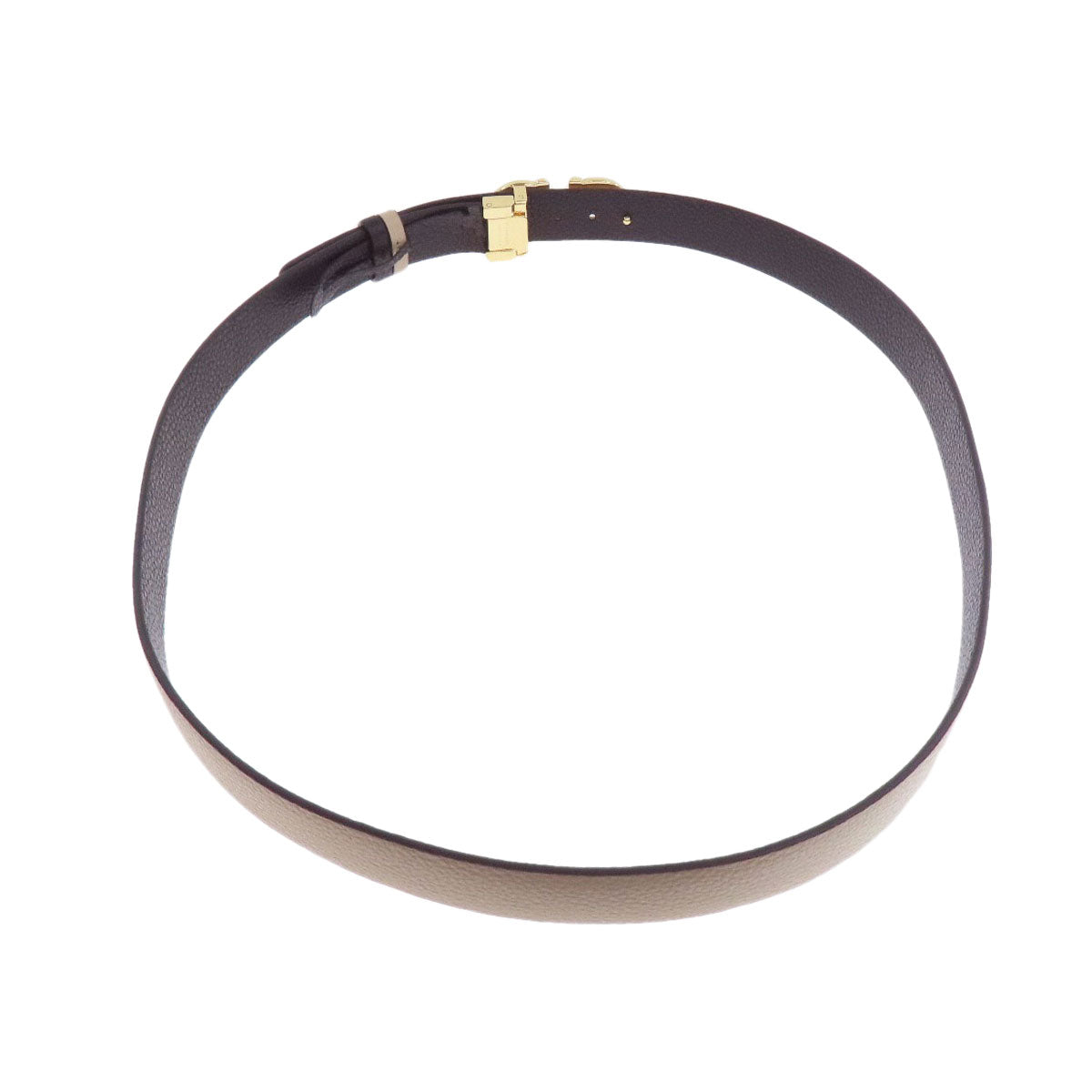 Salvatore Ferragamo GanciniHardware belt Leather mens [Used]