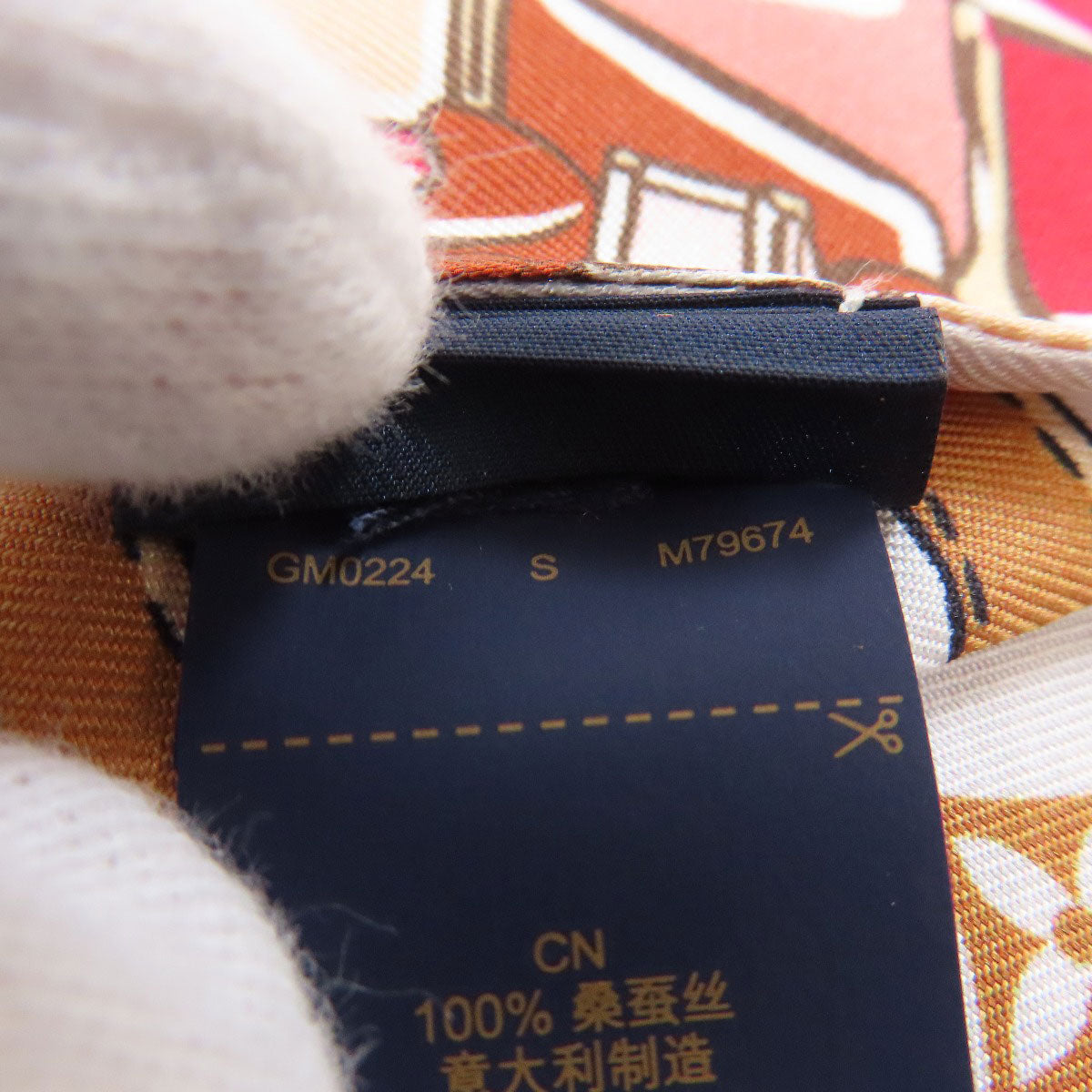 LOUIS VUITTON Bando BB Scarf Silk Ladies [Used]