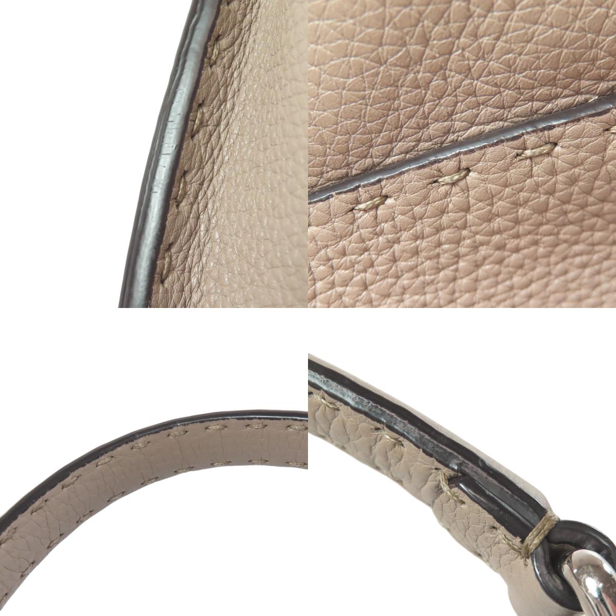 FENDI Peekaboo Celeria 2WAY Handbag Calf Ladies [Used]