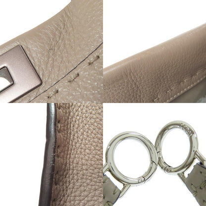 FENDI Peekaboo Celeria 2WAY Handbag Calf Ladies [Used]