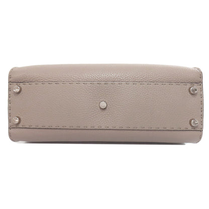 FENDI Peekaboo Celeria 2WAY Handbag Calf Ladies [Used]