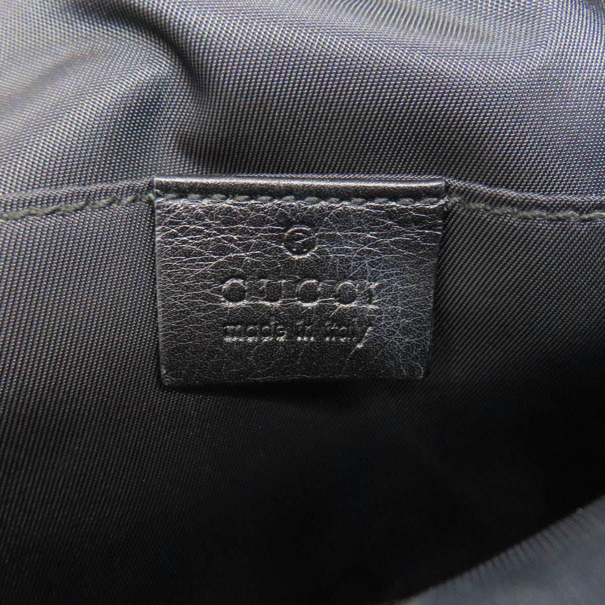 GUCCI 161823 GG signature guccissima Hip bag, waist bag Nylon LeatherLadies [Used]