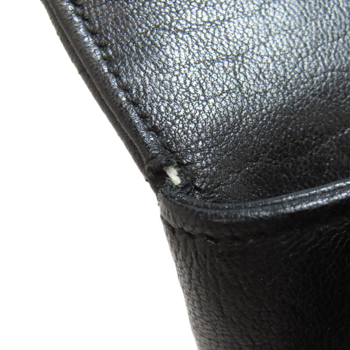 YVES SAINT LAURENT Cassandra Shoulder Bag Leather Ladies [Used]