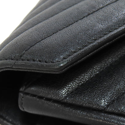 YVES SAINT LAURENT Cassandra Shoulder Bag Leather Ladies [Used]