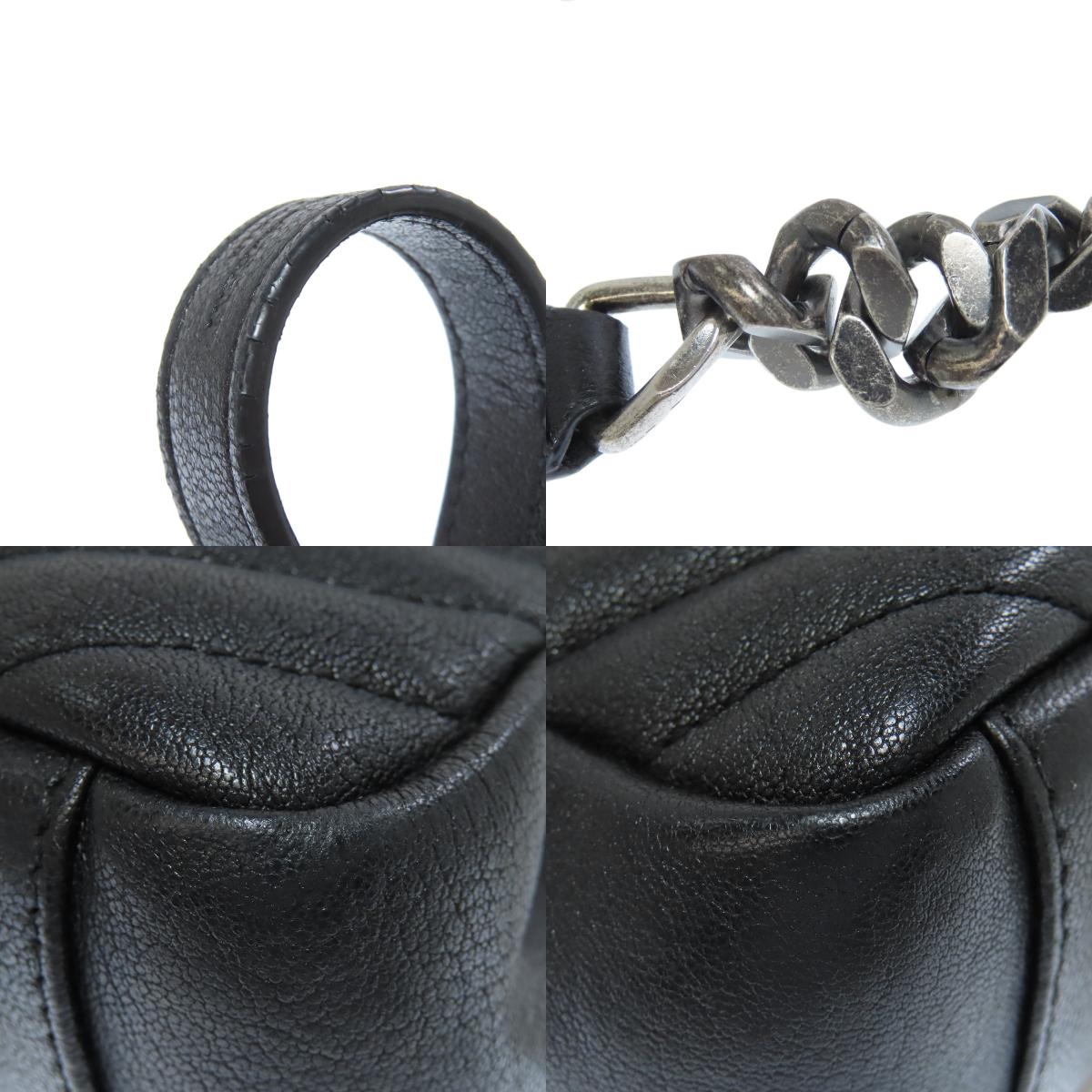 YVES SAINT LAURENT Cassandra Shoulder Bag Leather Ladies [Used]