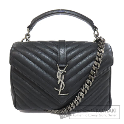 YVES SAINT LAURENT Cassandra Shoulder Bag Leather Ladies [Used]