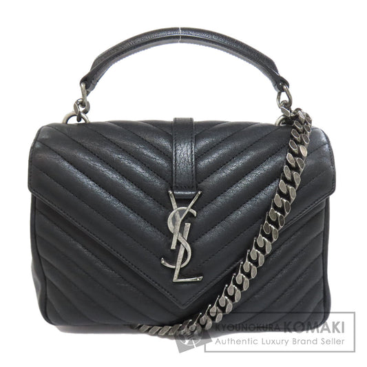 YVES SAINT LAURENT Cassandra Shoulder Bag Leather Ladies [Used]