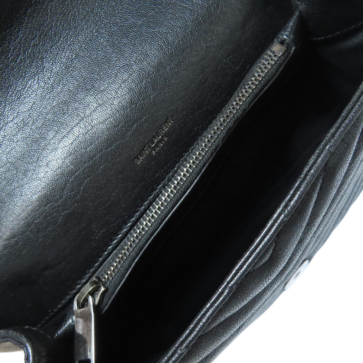 YVES SAINT LAURENT Cassandra Shoulder Bag Leather Ladies [Used]