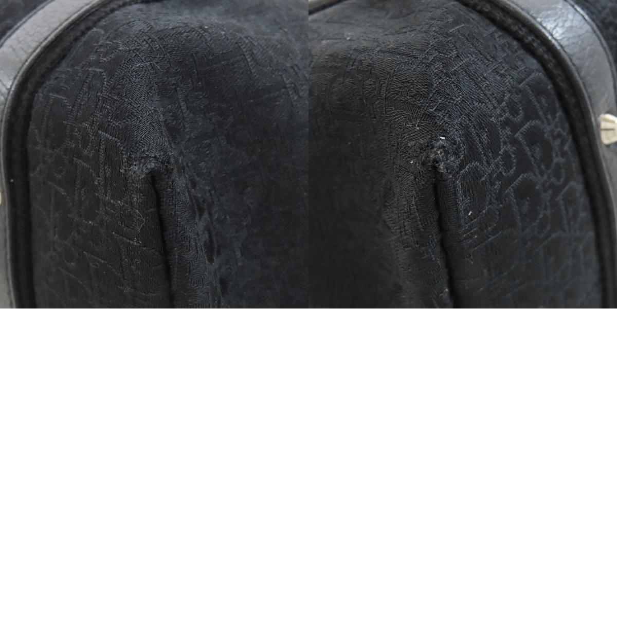 CHRISTIAN DIOR Trotter pattern Handbag Canvas Ladies [Used]