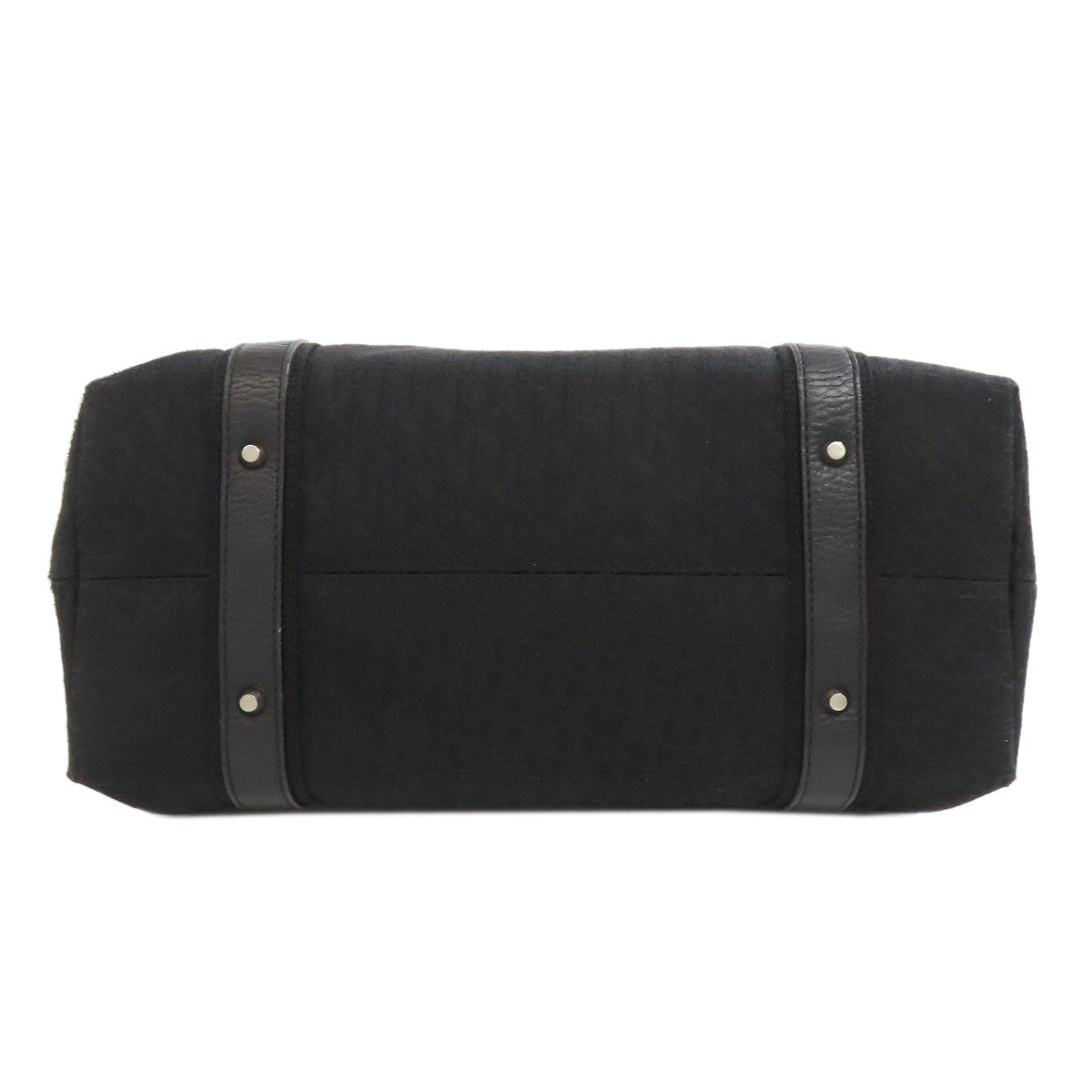 CHRISTIAN DIOR Trotter pattern Handbag Canvas Ladies [Used]