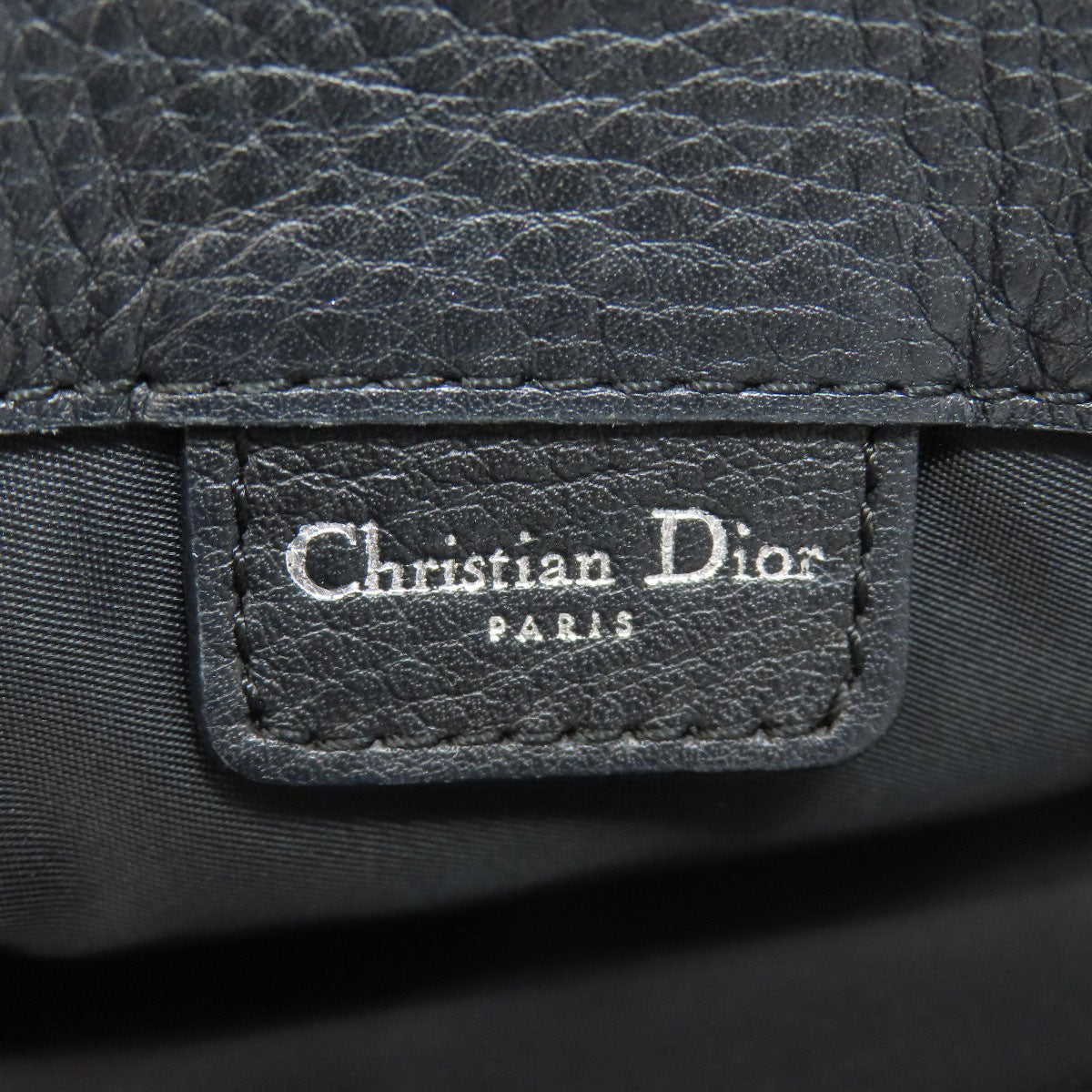 CHRISTIAN DIOR Trotter pattern Handbag Canvas Ladies [Used]