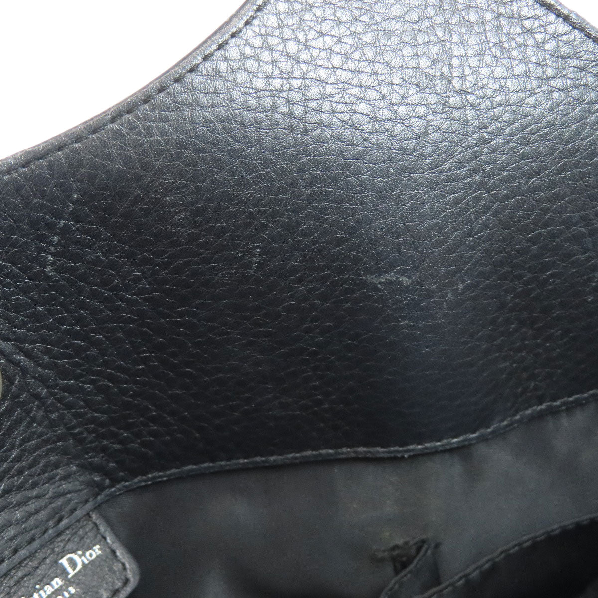 CHRISTIAN DIOR Trotter pattern Handbag Canvas Ladies [Used]