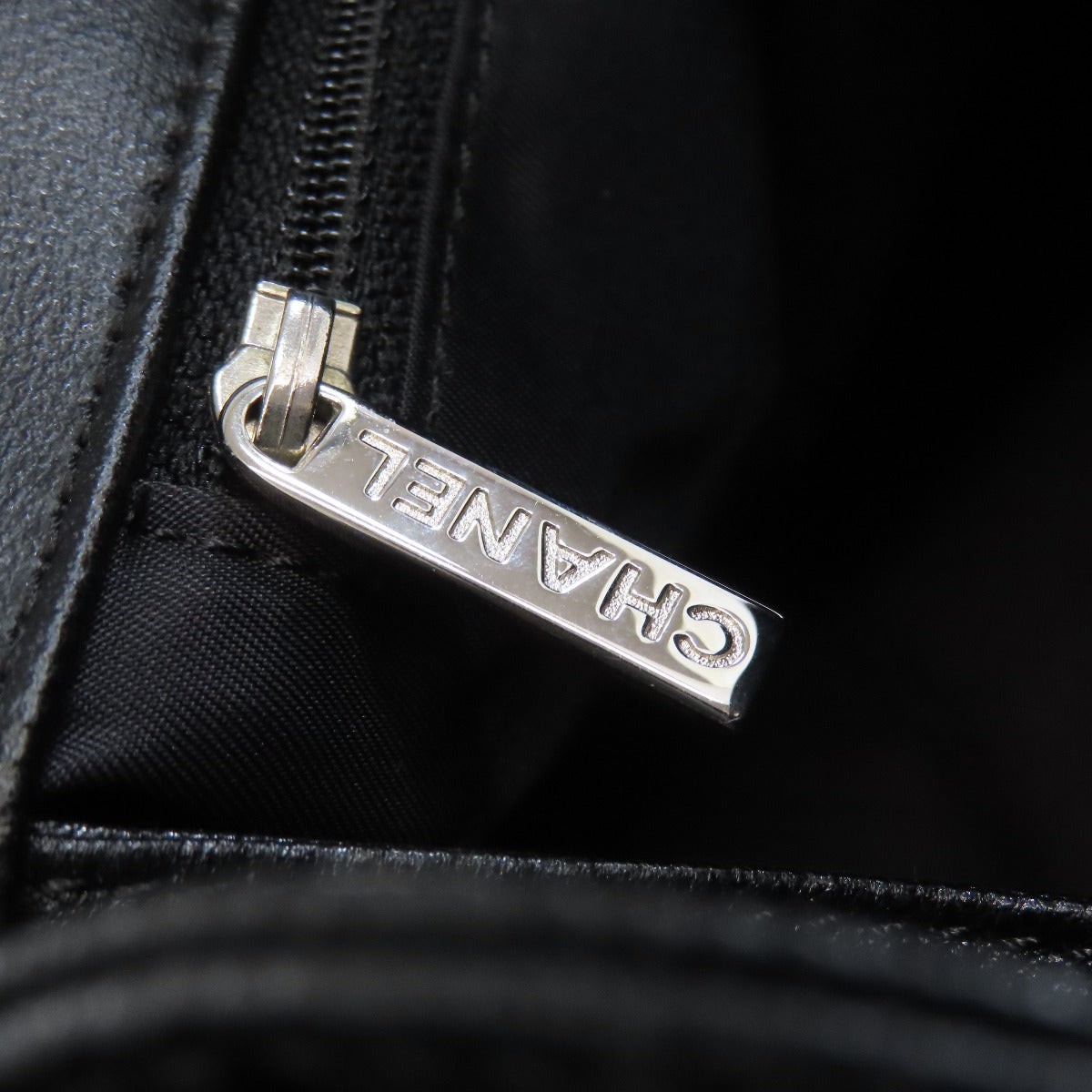 CHANEL Paris Biarritz Shoulder Shoulder Bag Coating canvas Ladies [Used]