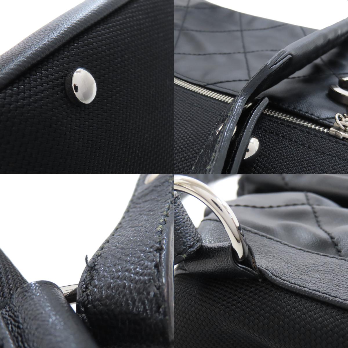 CHANEL Paris Biarritz Shoulder Shoulder Bag Coating canvas Ladies [Used]