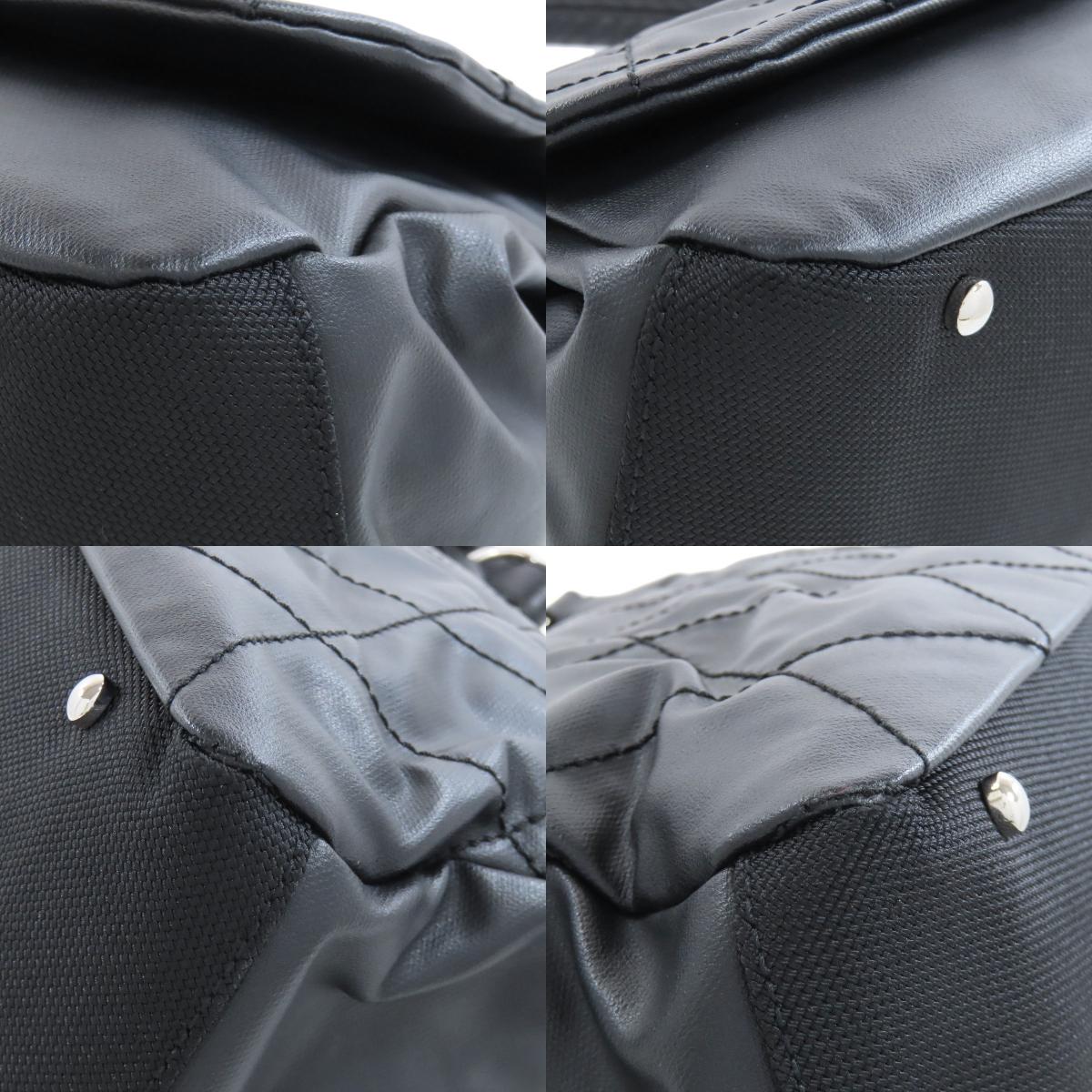 CHANEL Paris Biarritz Shoulder Shoulder Bag Coating canvas Ladies [Used]